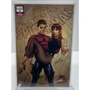 The Amazing Spiderman #2D J SCOTT CAMPBELL EXCLUSIVE VARIANT SIGNED W COA NM